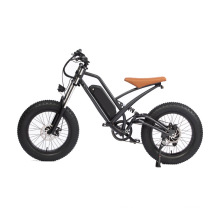 2021 New Arrival Full Suspension 20" *4.0 Fat Tire 48V 750W Motor Ebike